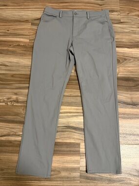 Graham Luxe Emerson Golf Performance Pants Men’s 34x30 Gray Stretch